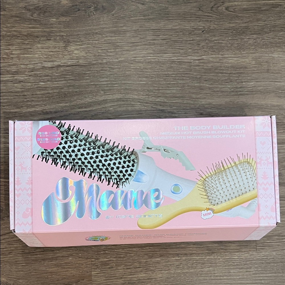 Mane by Mane Addicts Medium Hot Brush Blowout Kit